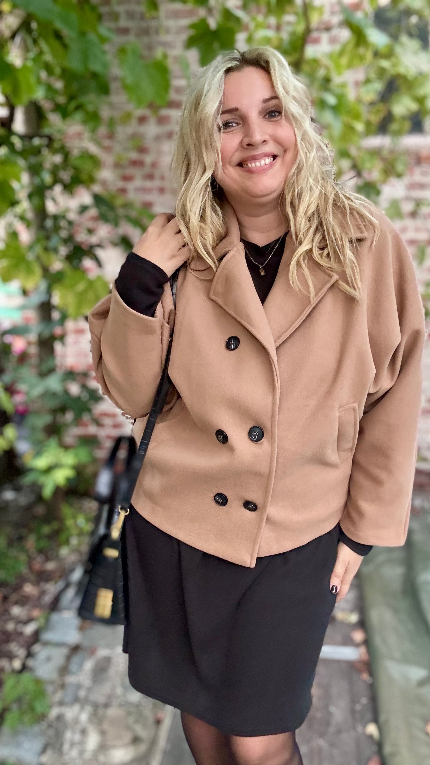 Vicky Mantel - Beige