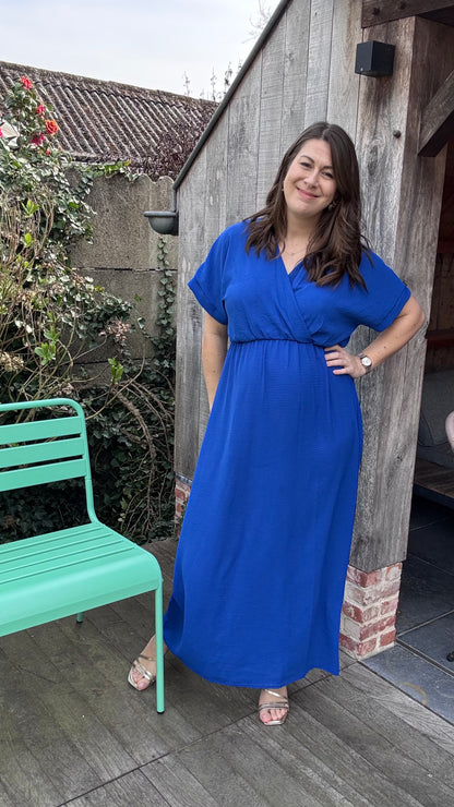 Jazzy dress - Kobalt