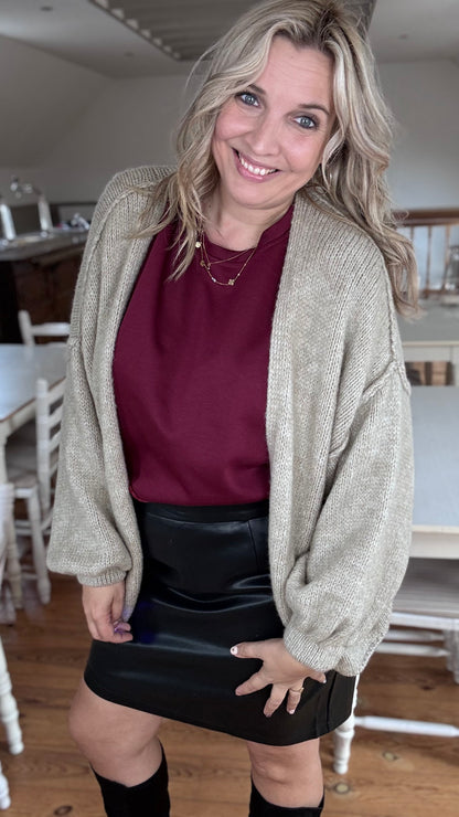 Louise cardigan - Beige