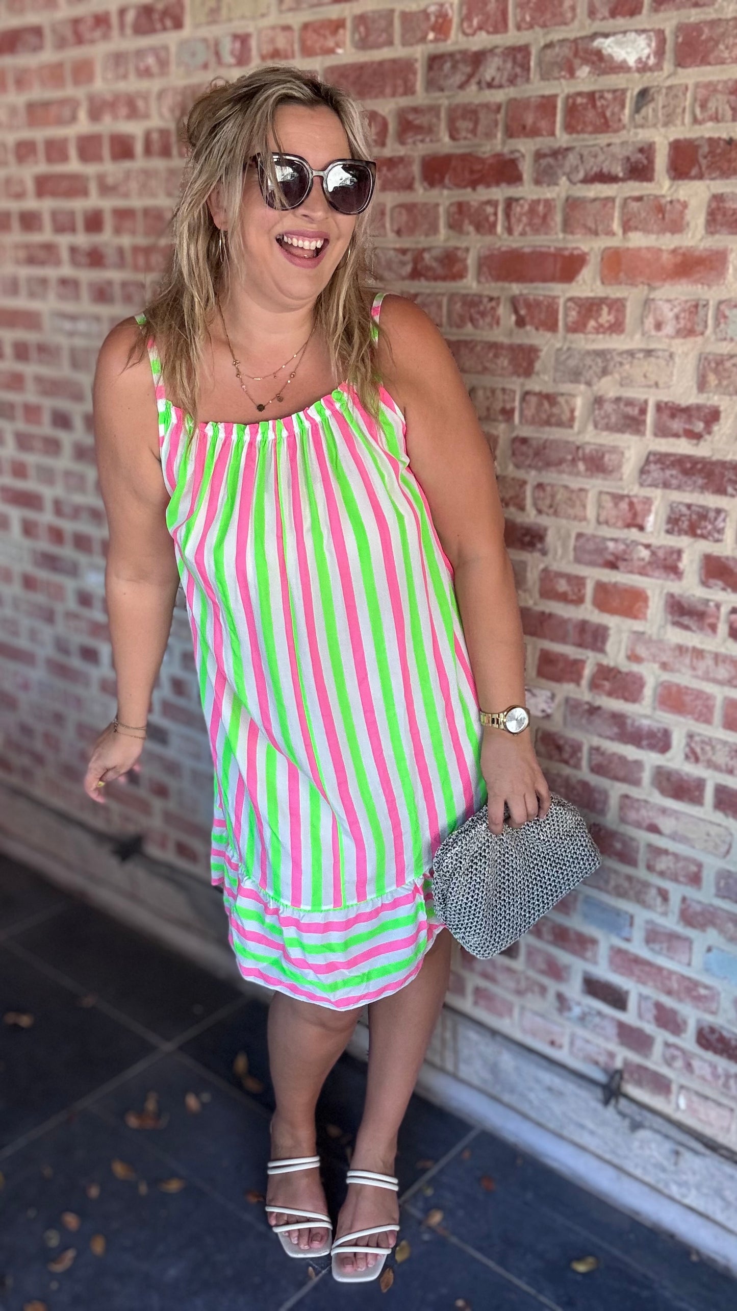 Neon jurk