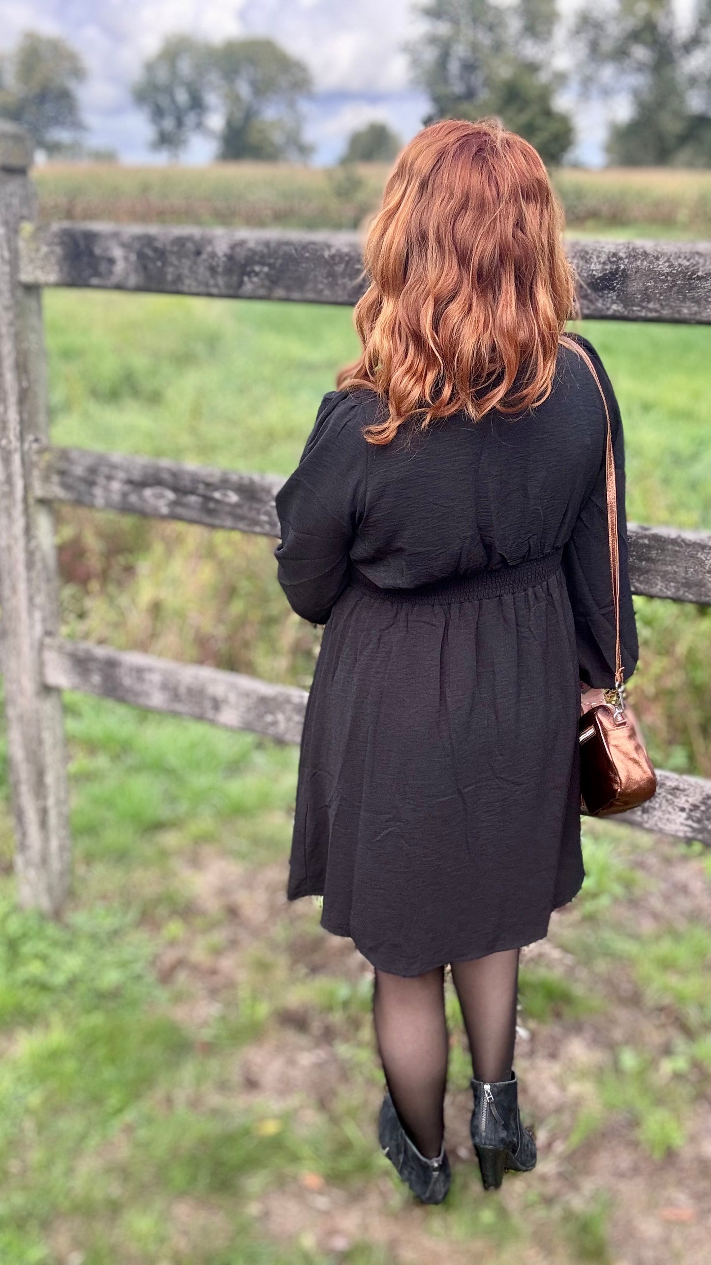 Katinka jurk - zwart