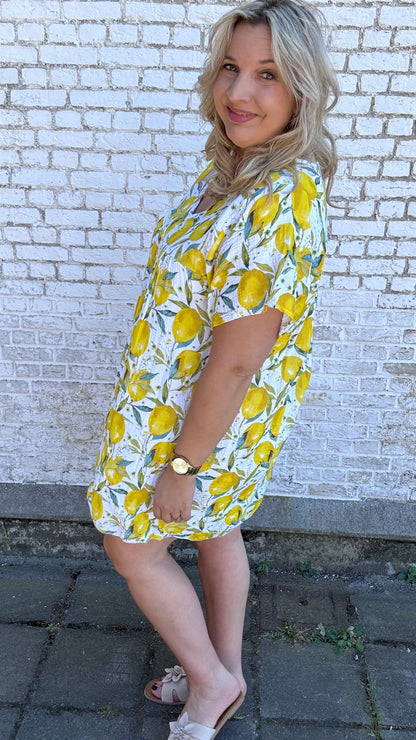 Lemon dress - Geel