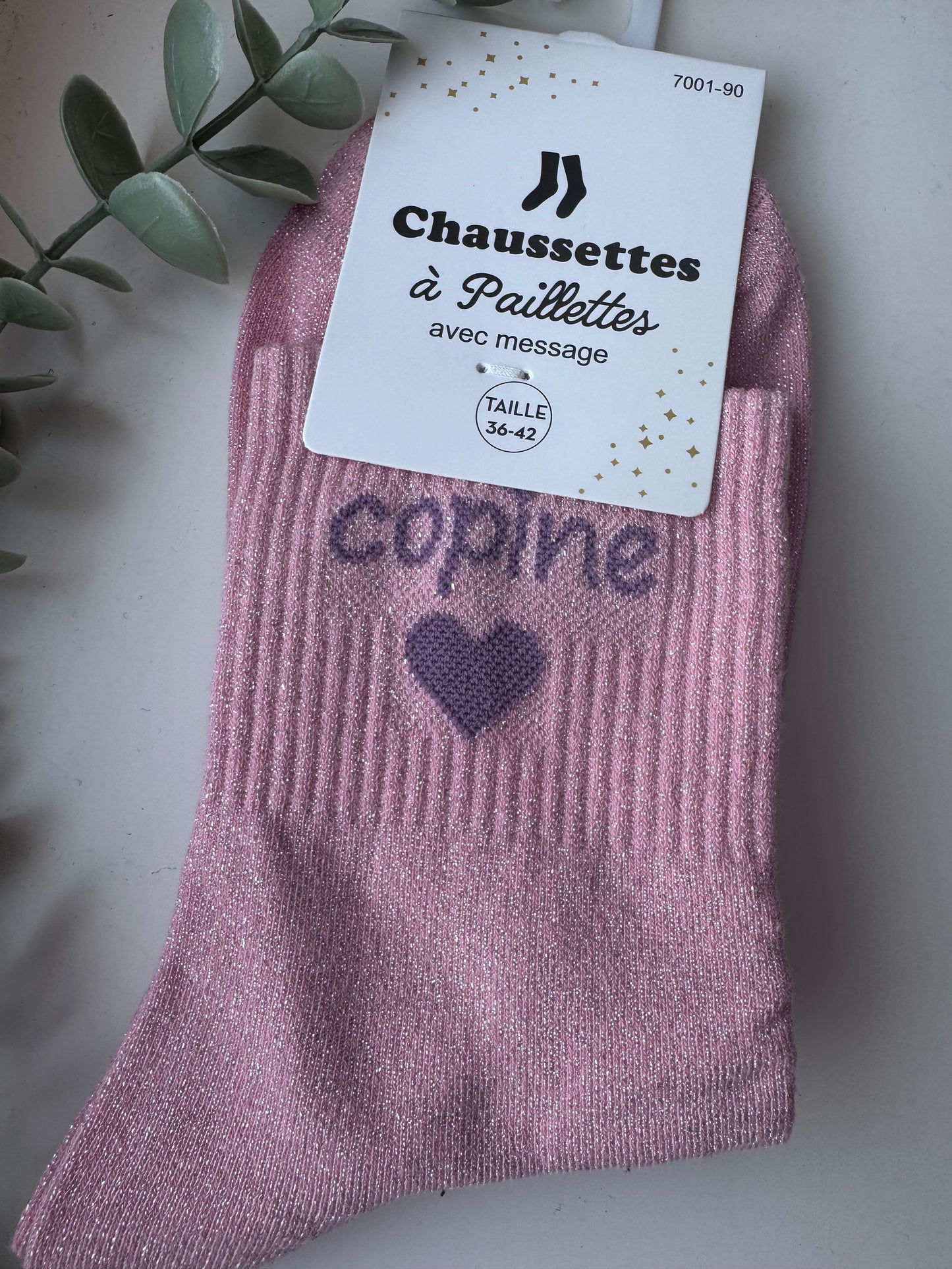 Quote sokken: Copine