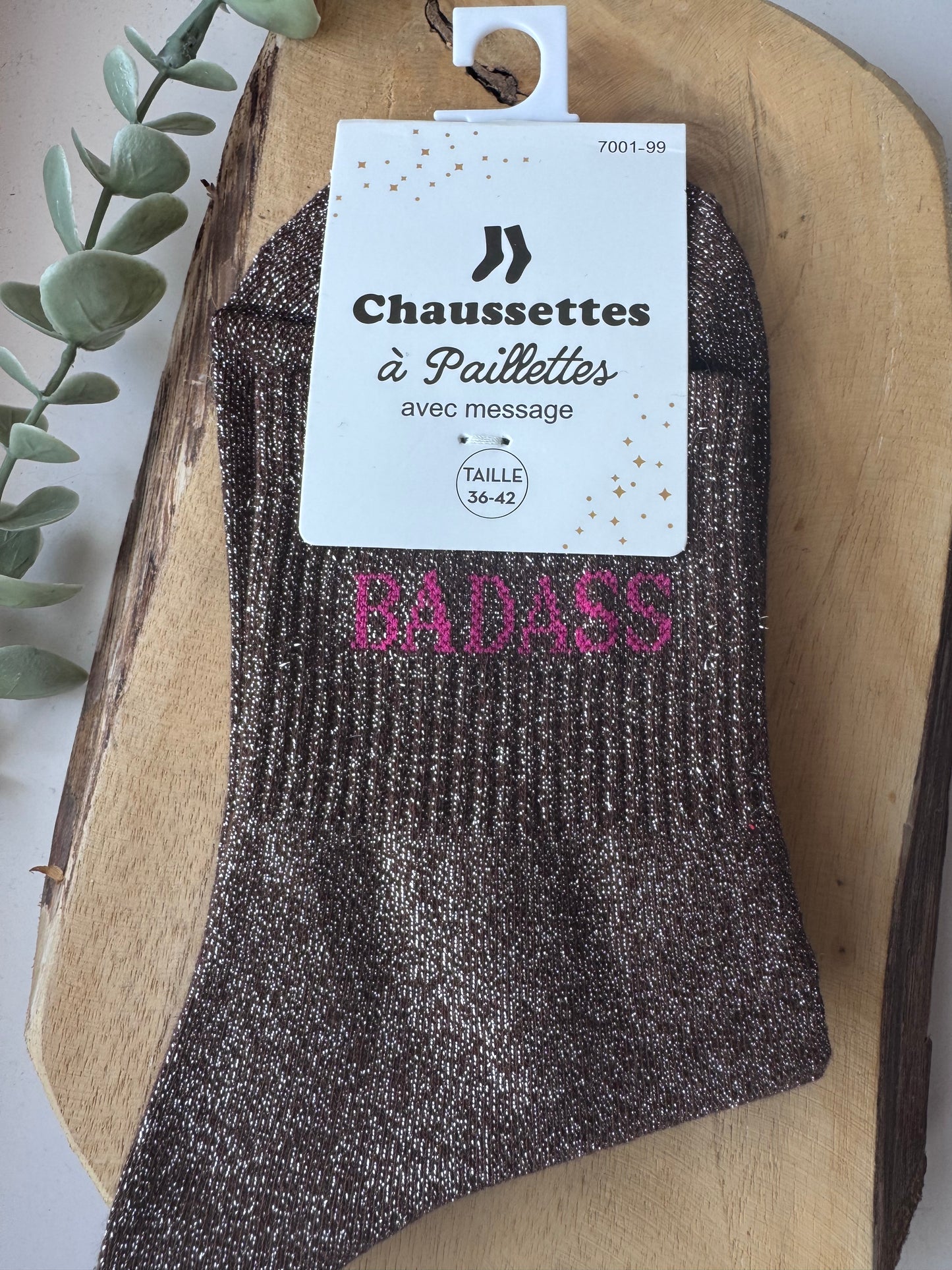 Quote sokken: Badass