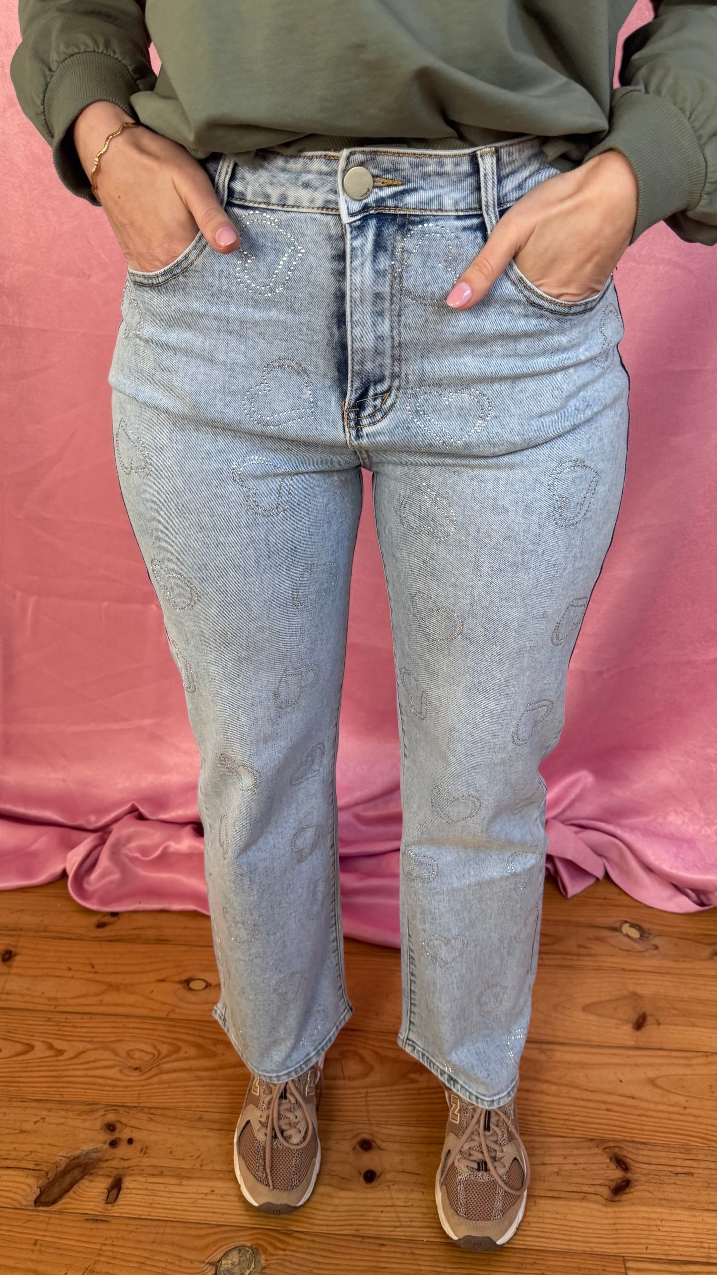 Sweetheart jeans