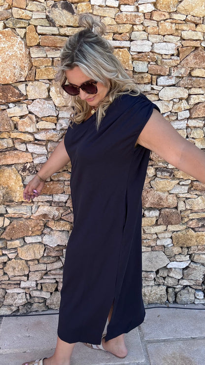 Adèle Sweaterjurk - Donkerblauw