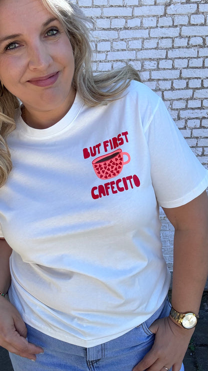Cafecito shirt - Wit