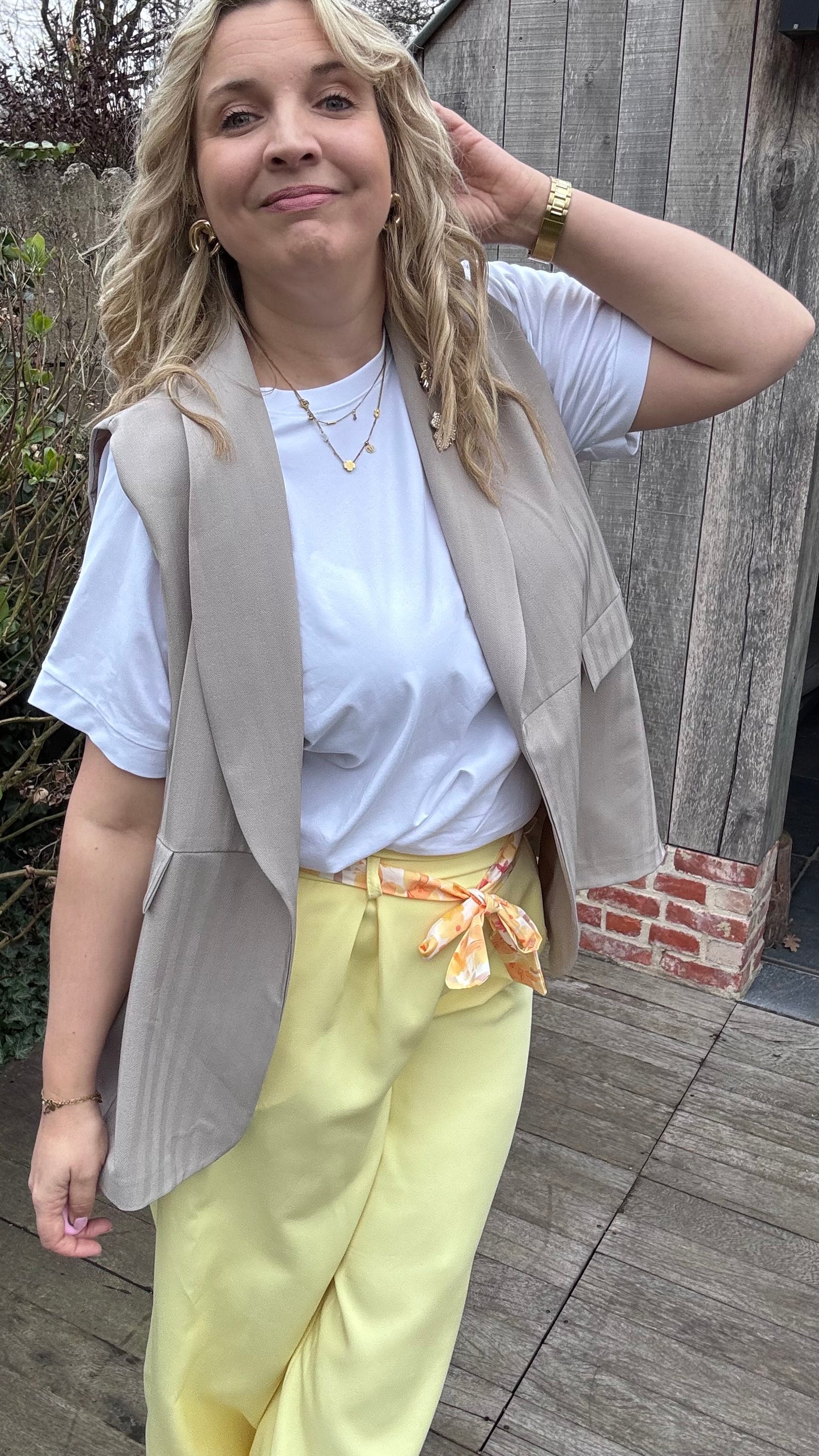 Attitude blazer - beige