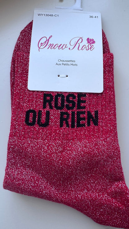 Quote sokken: Rosé ou rien