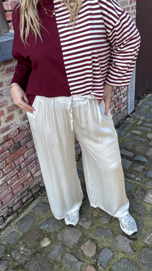 Melanie broek - crème