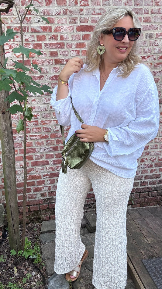 Amélie broek - Crème