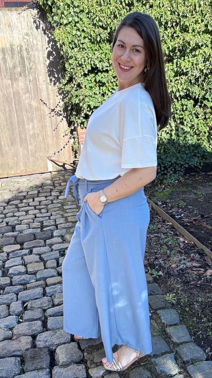 Leya broek - Blauw