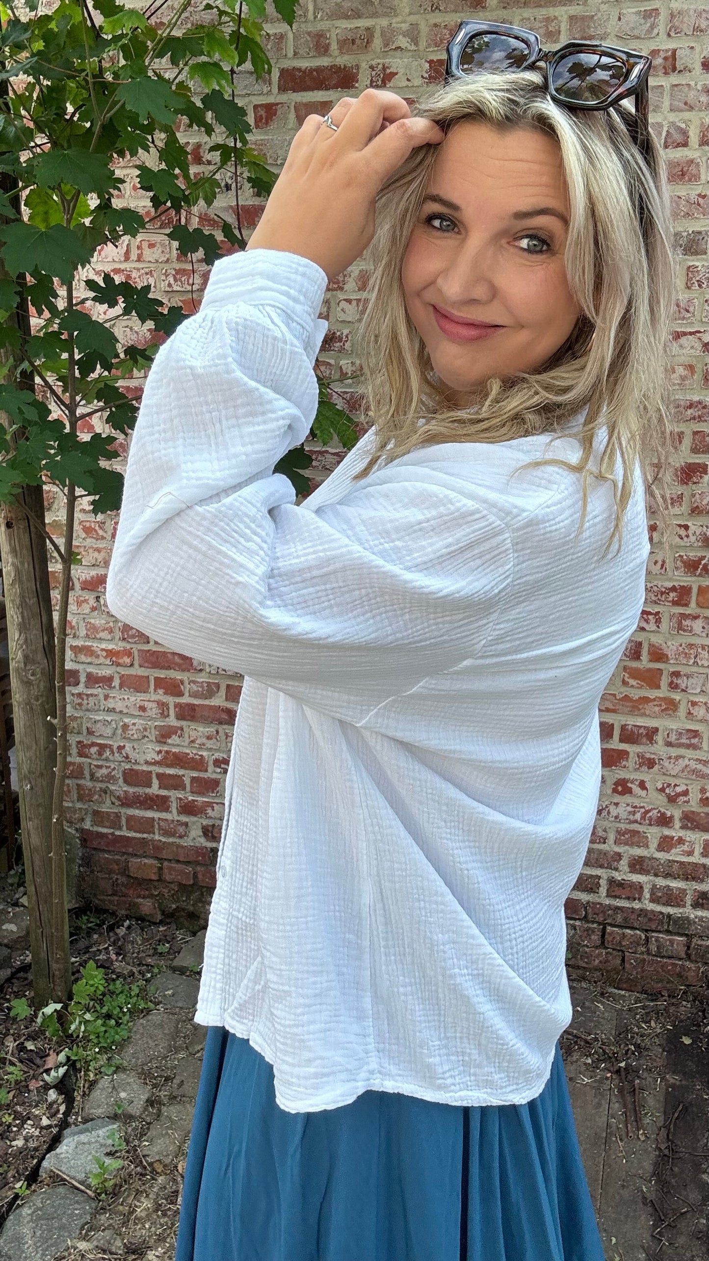 Tetra blouse - Wit