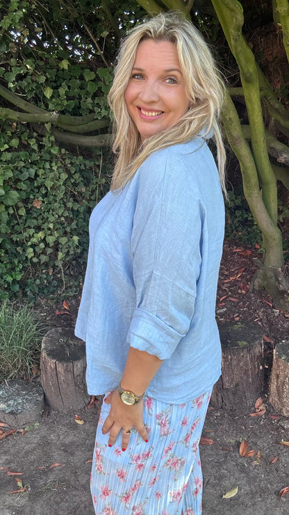 Mika blouse - Blauw