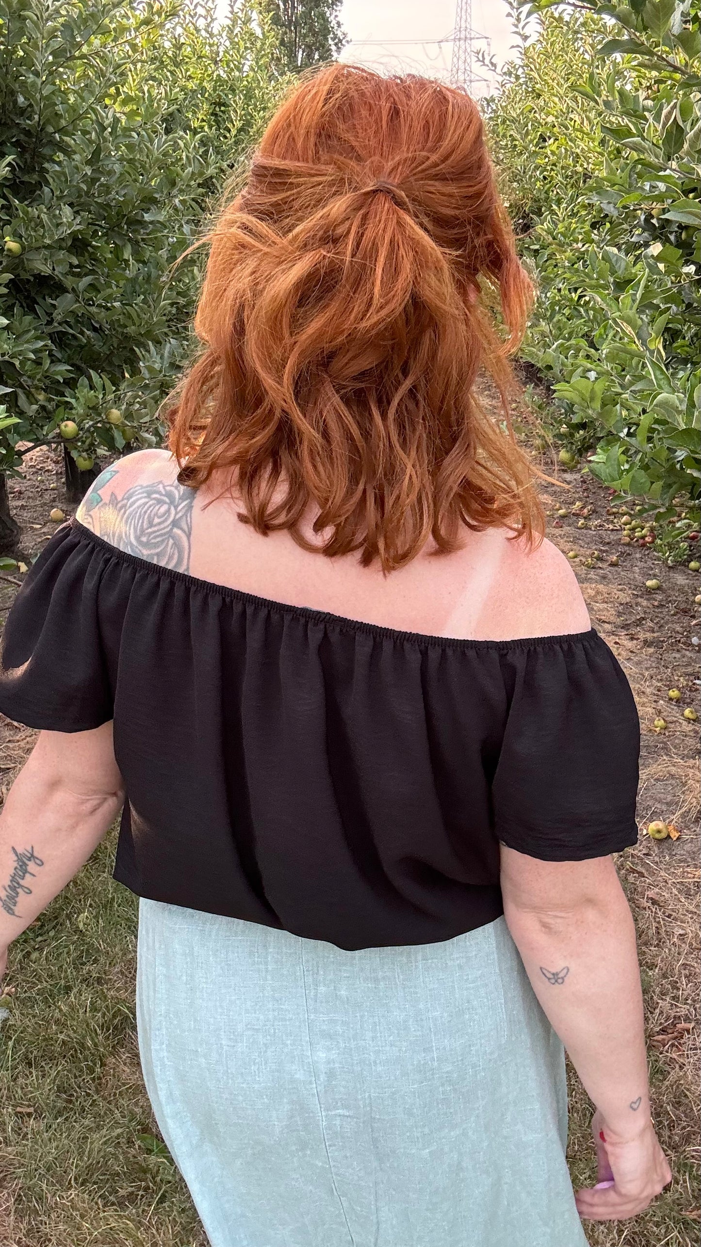 Dina blouse - Zwart