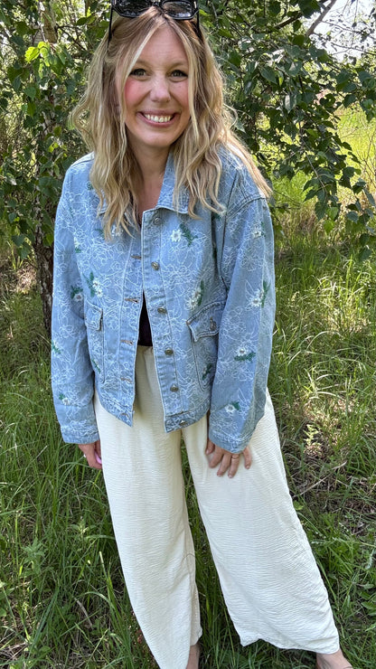 Couture denim jacket
