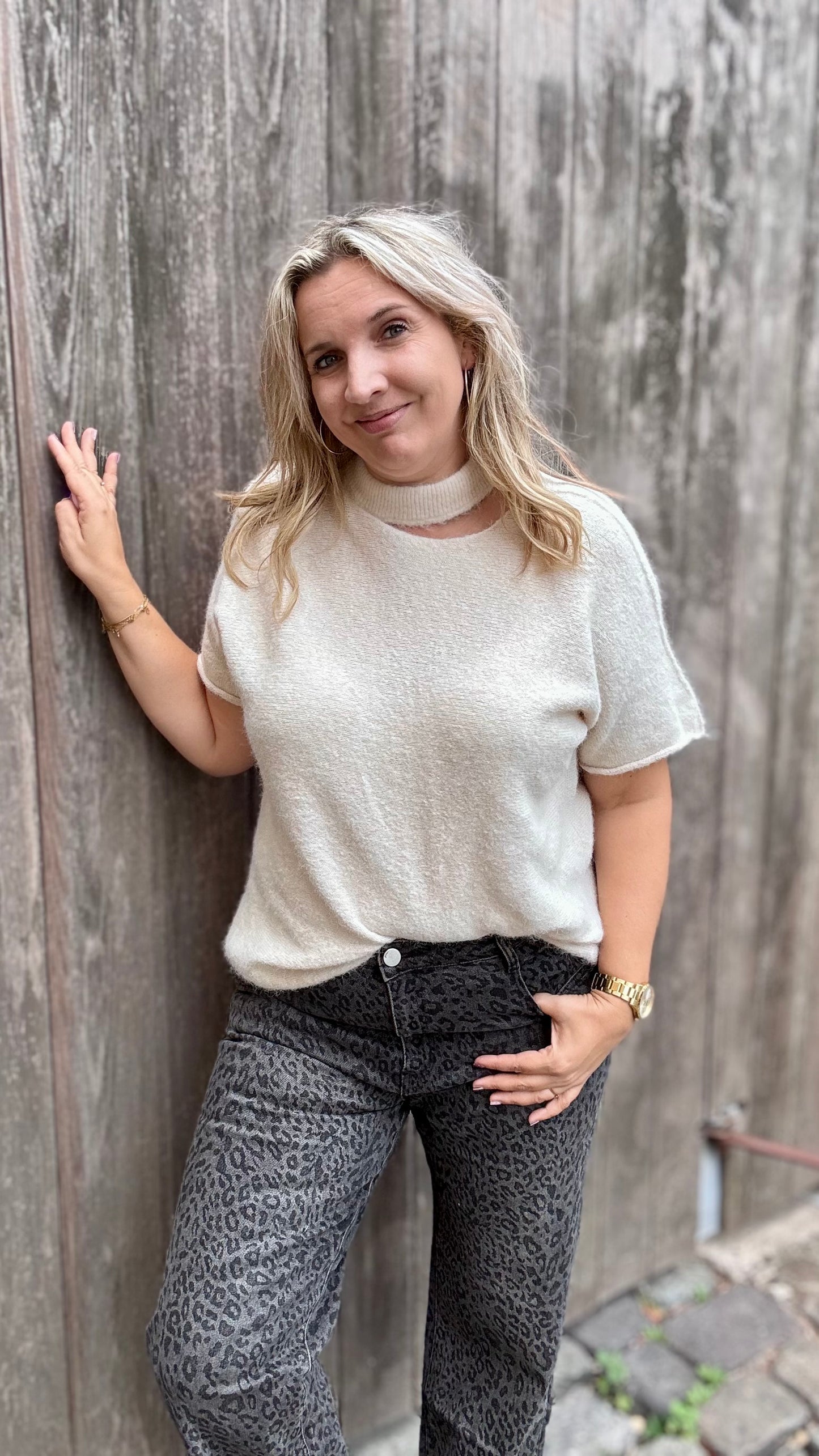 Loua knit - Crème