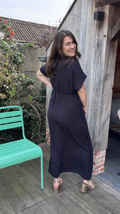Jazzy dress - Donkerblauw