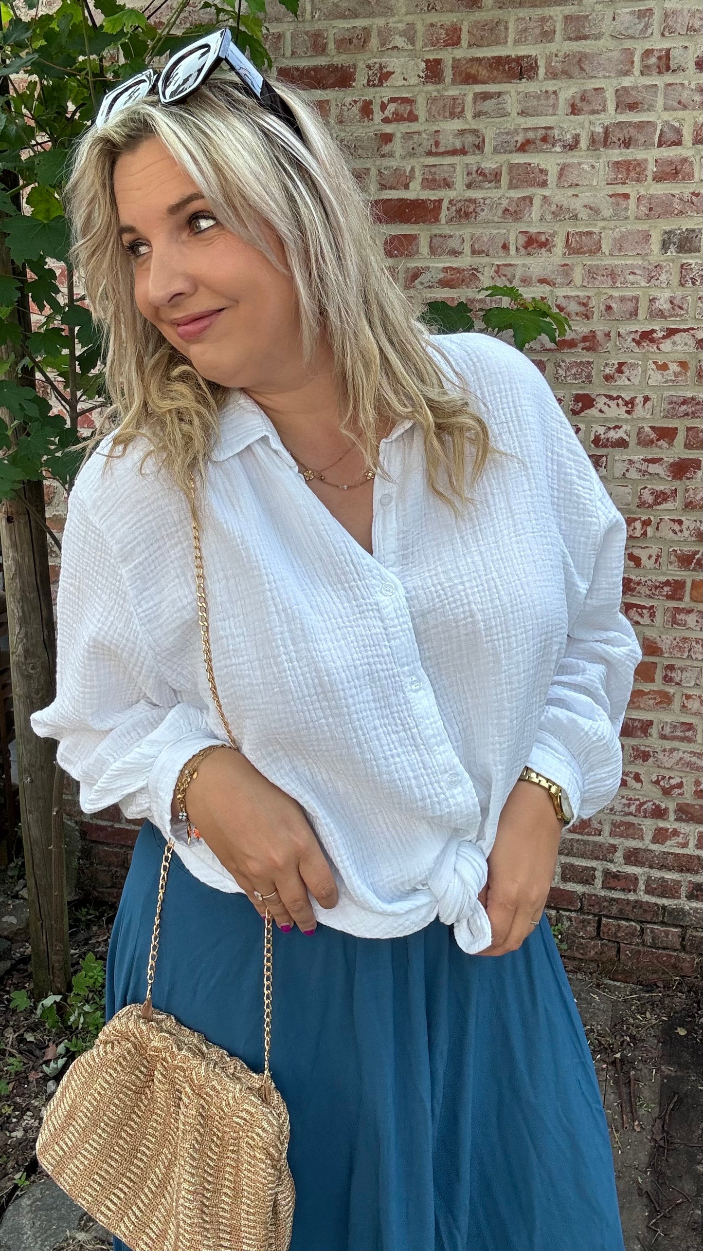 Tetra blouse - Wit