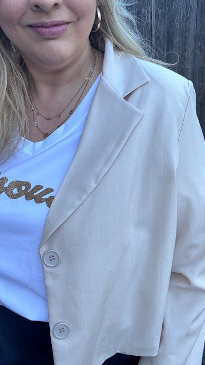 Boss blazer - Beige