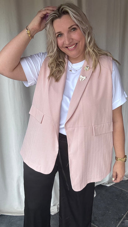 Attitude blazer - roze