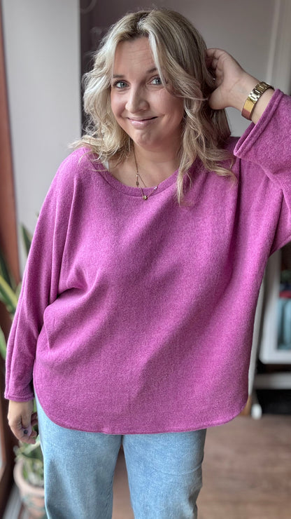 Basic trui - Roze