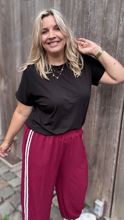 Billie jogging - Burgundy