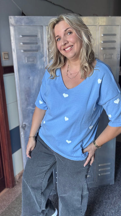 Cute shirt - Blauw
