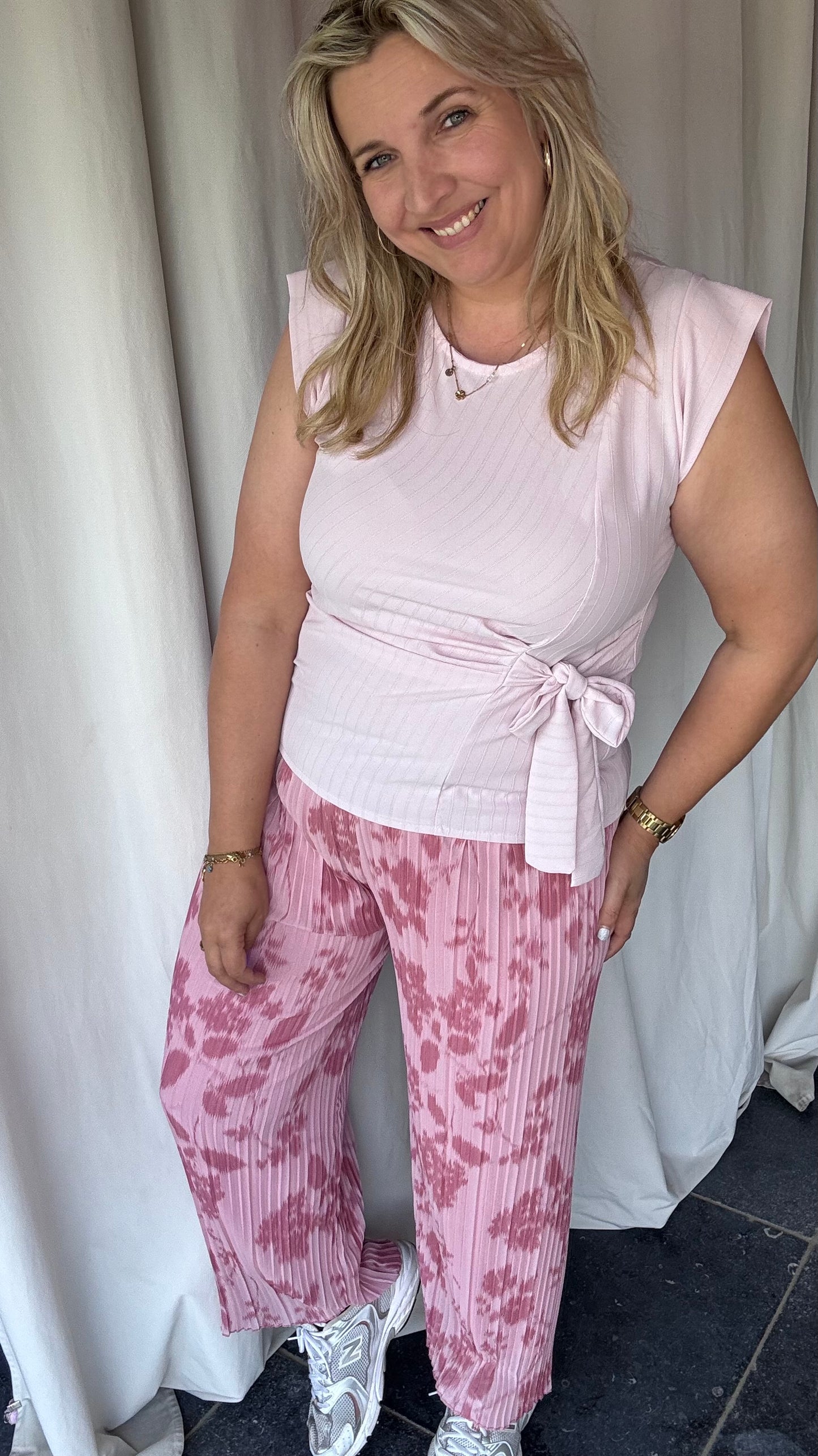 Pink vibes broek