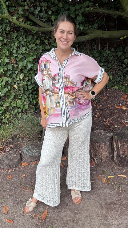 Marrakesh blouse - Roze