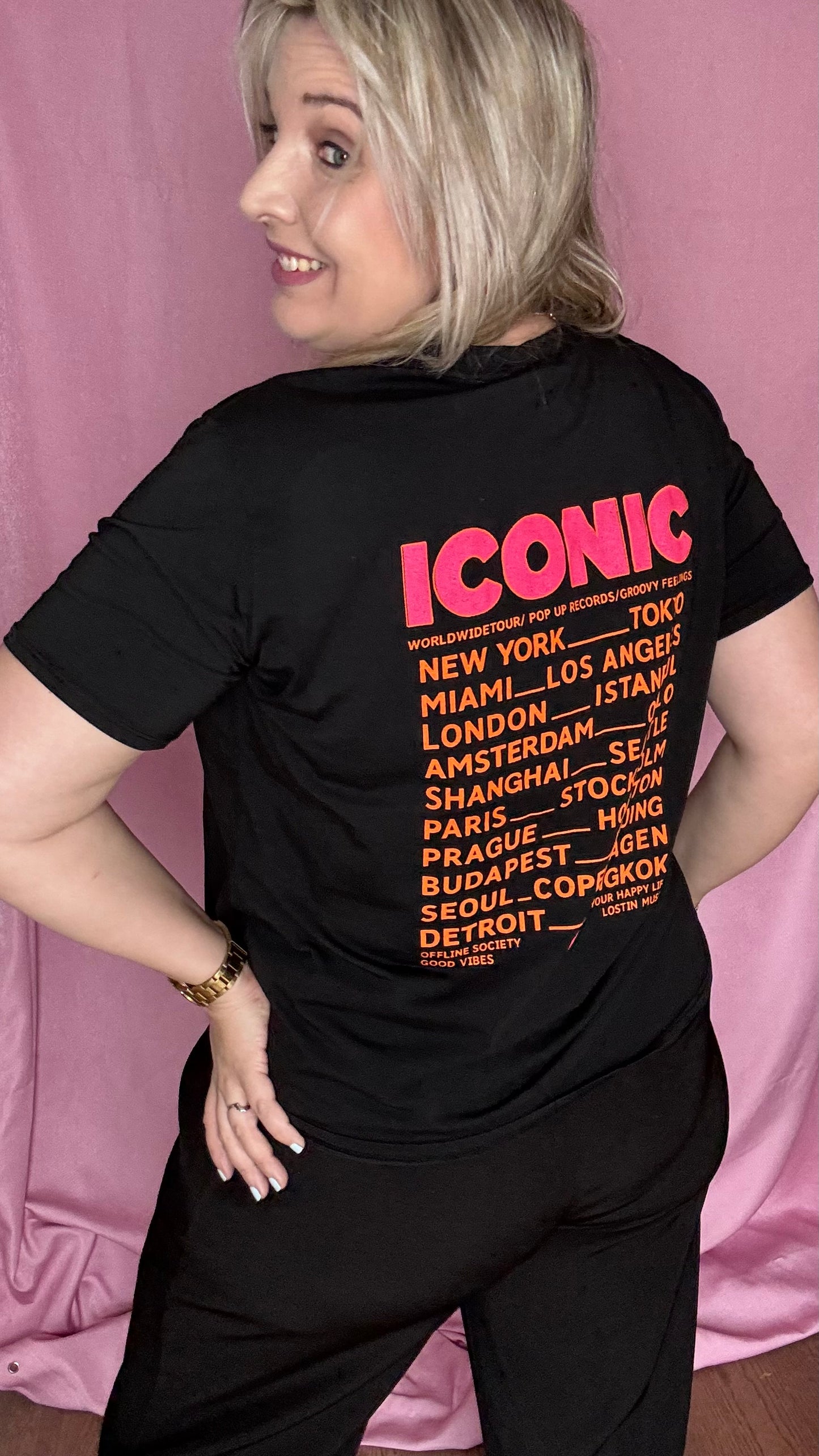 Iconic shirt - Zwart