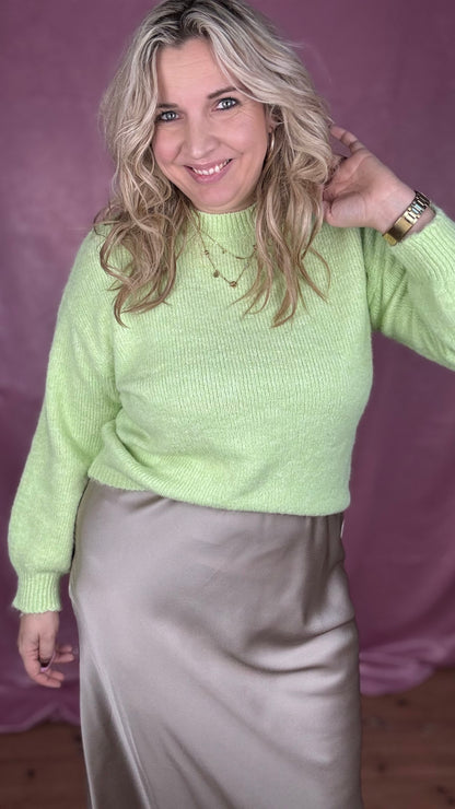 Silky muse rok - Champagne