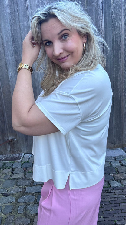 The perfect basic shirt - Wit
