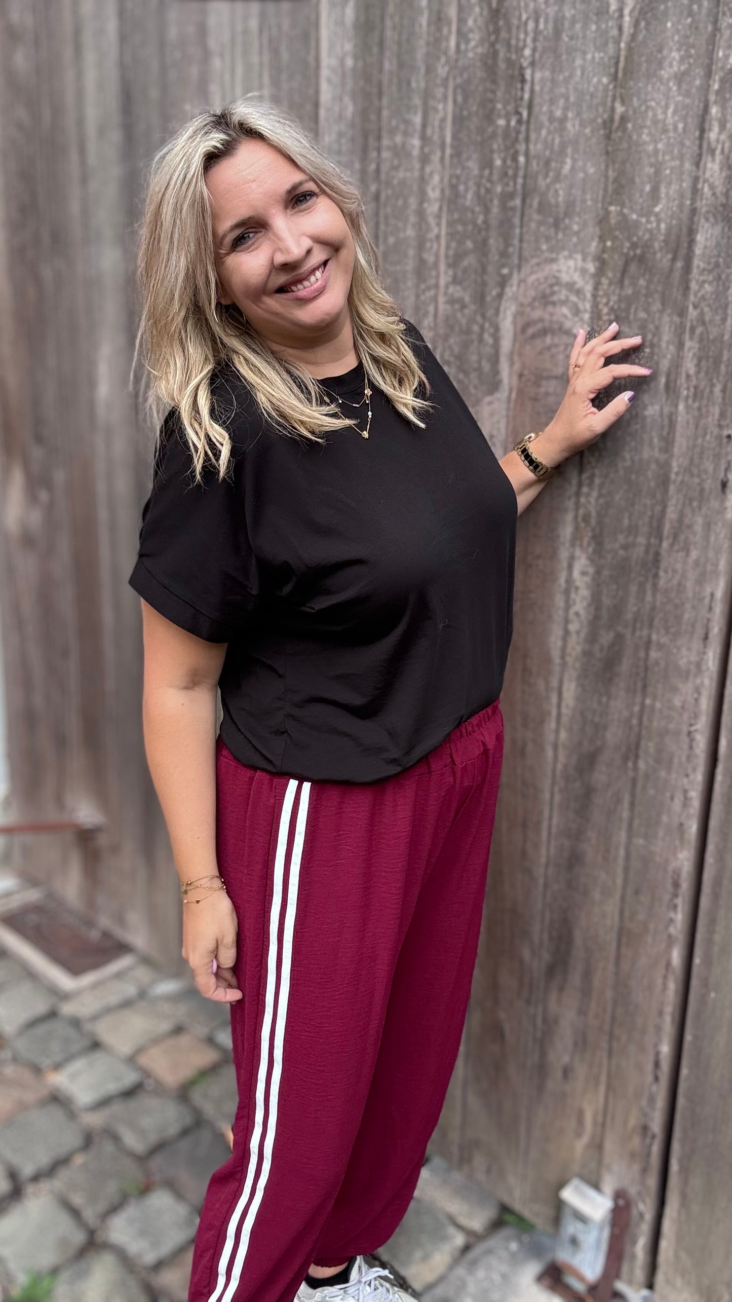 Billie jogging - Burgundy