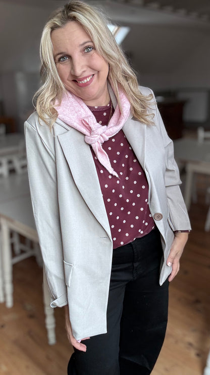 Vanessa blazer - Taupe