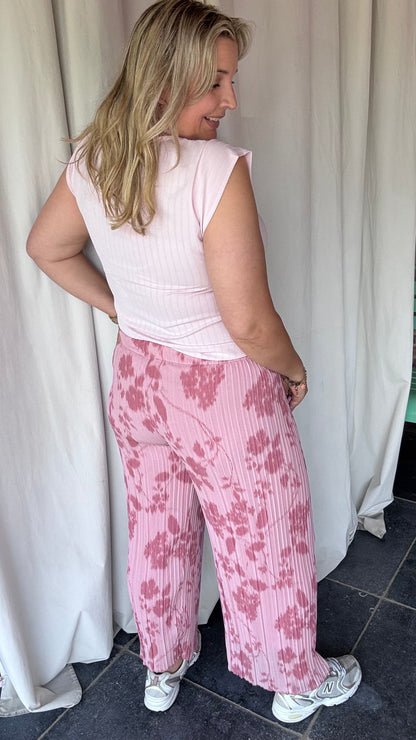 Pink vibes broek