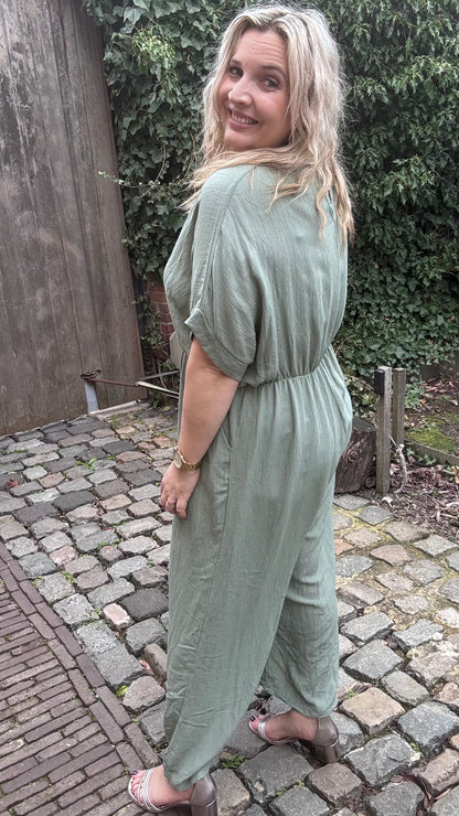 Julia Jumpsuit - Kaki