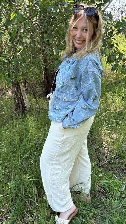 Couture denim jacket