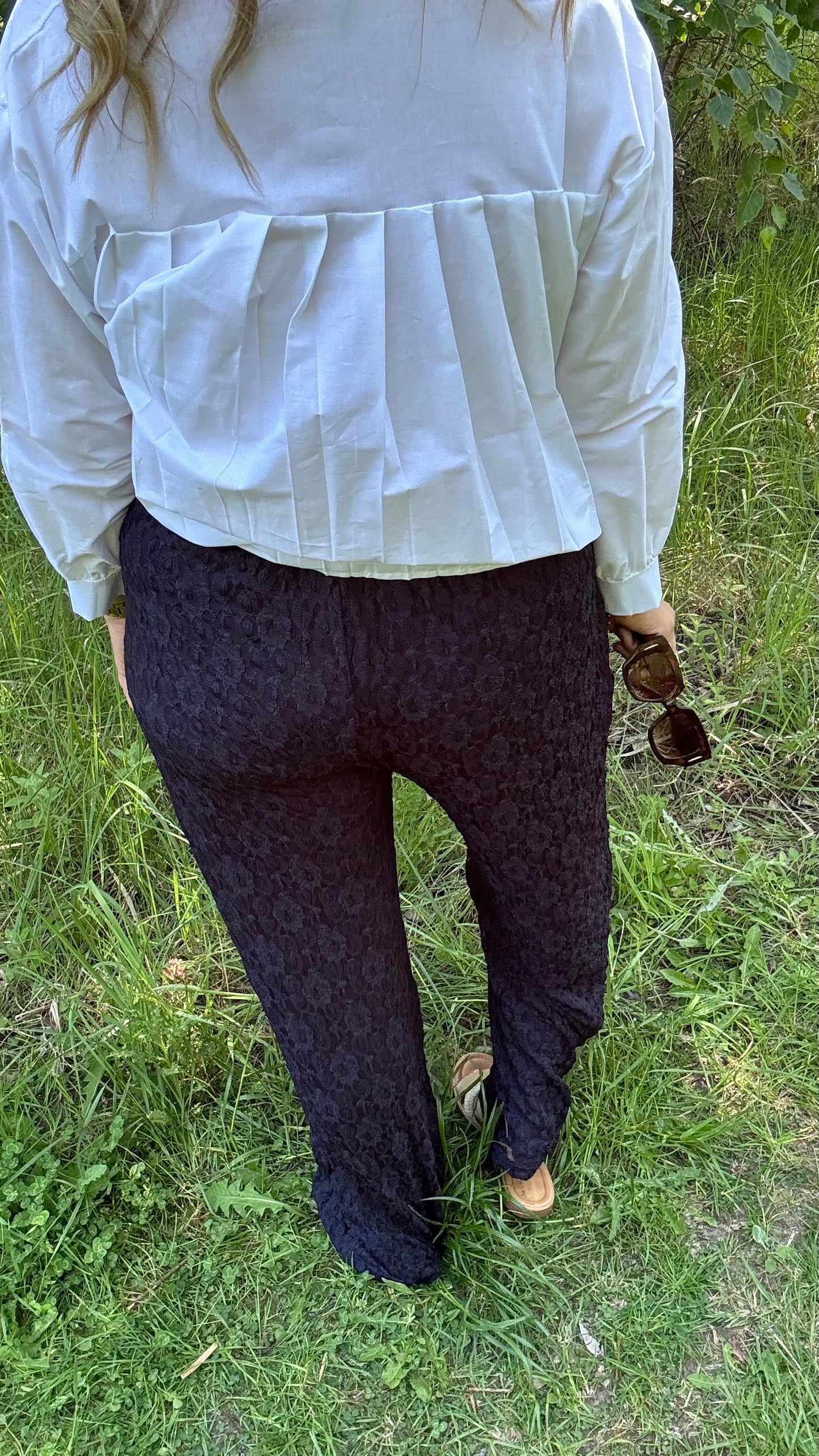 Amélie broek  Curve - Donkerblauw