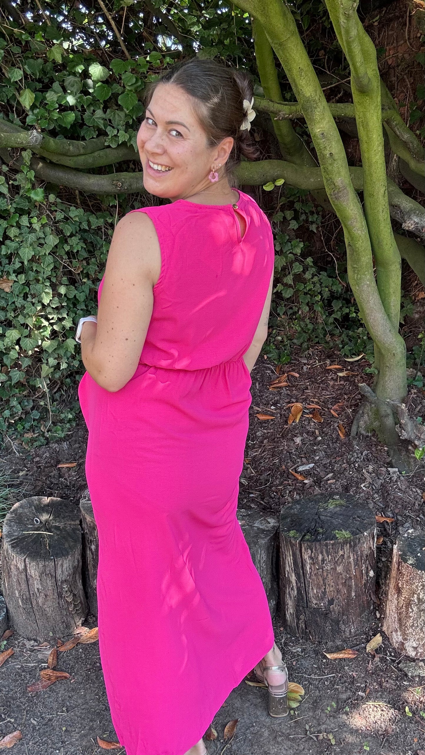 Victoria jurk - Roze
