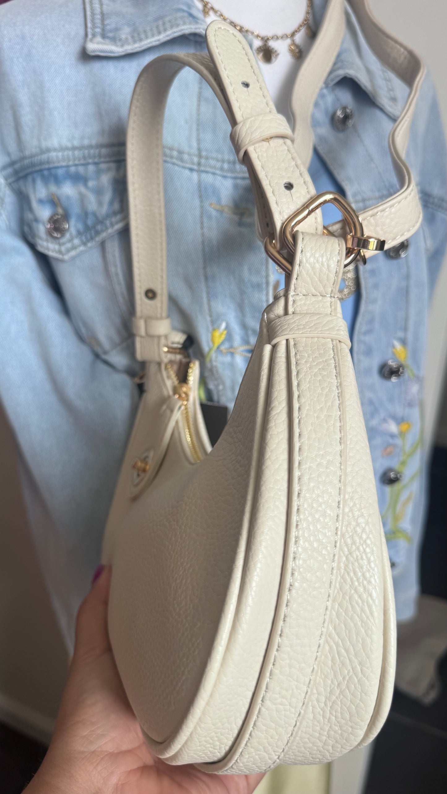Little moon bag - Crème