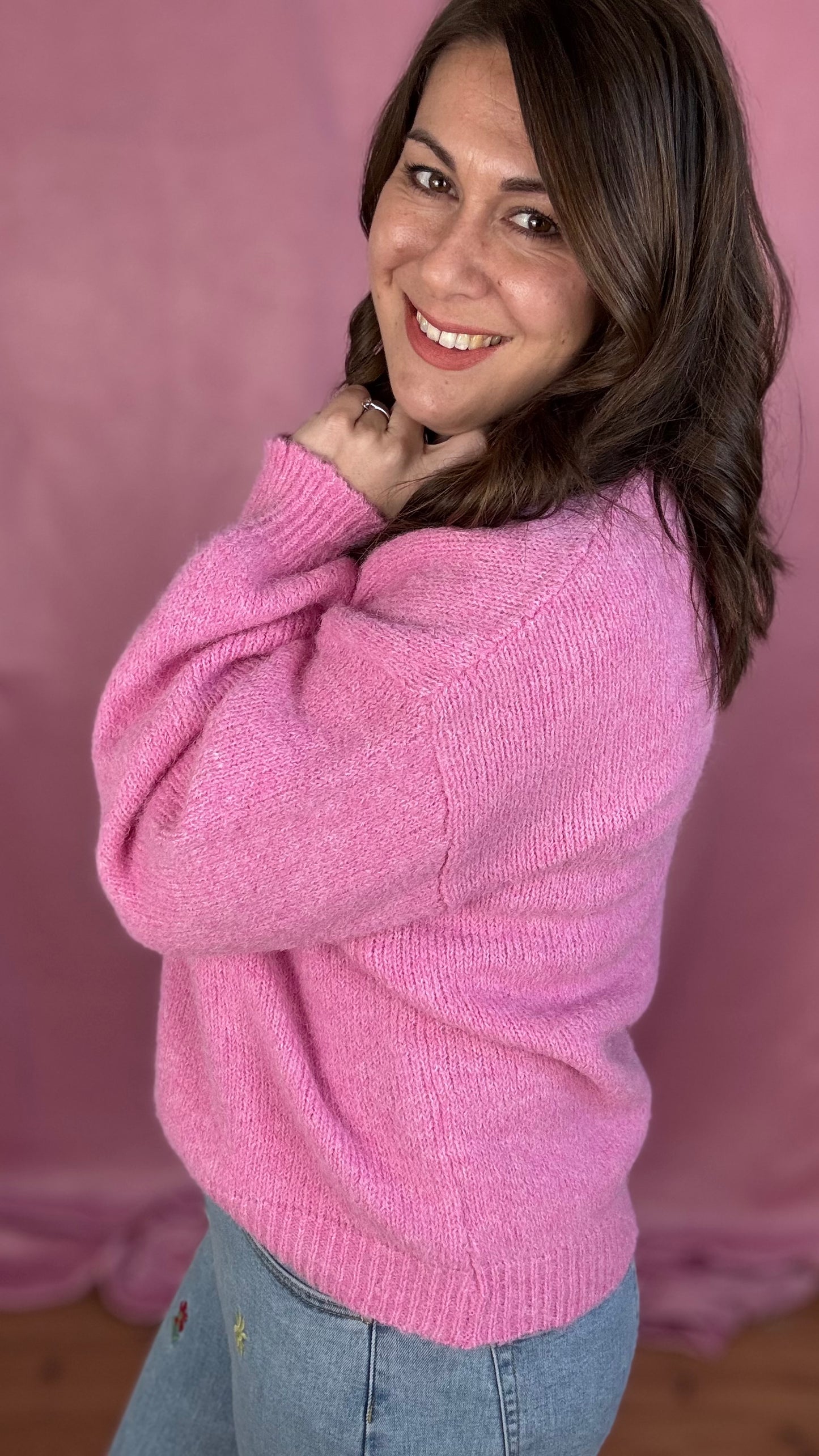 Lollipop trui - Roze