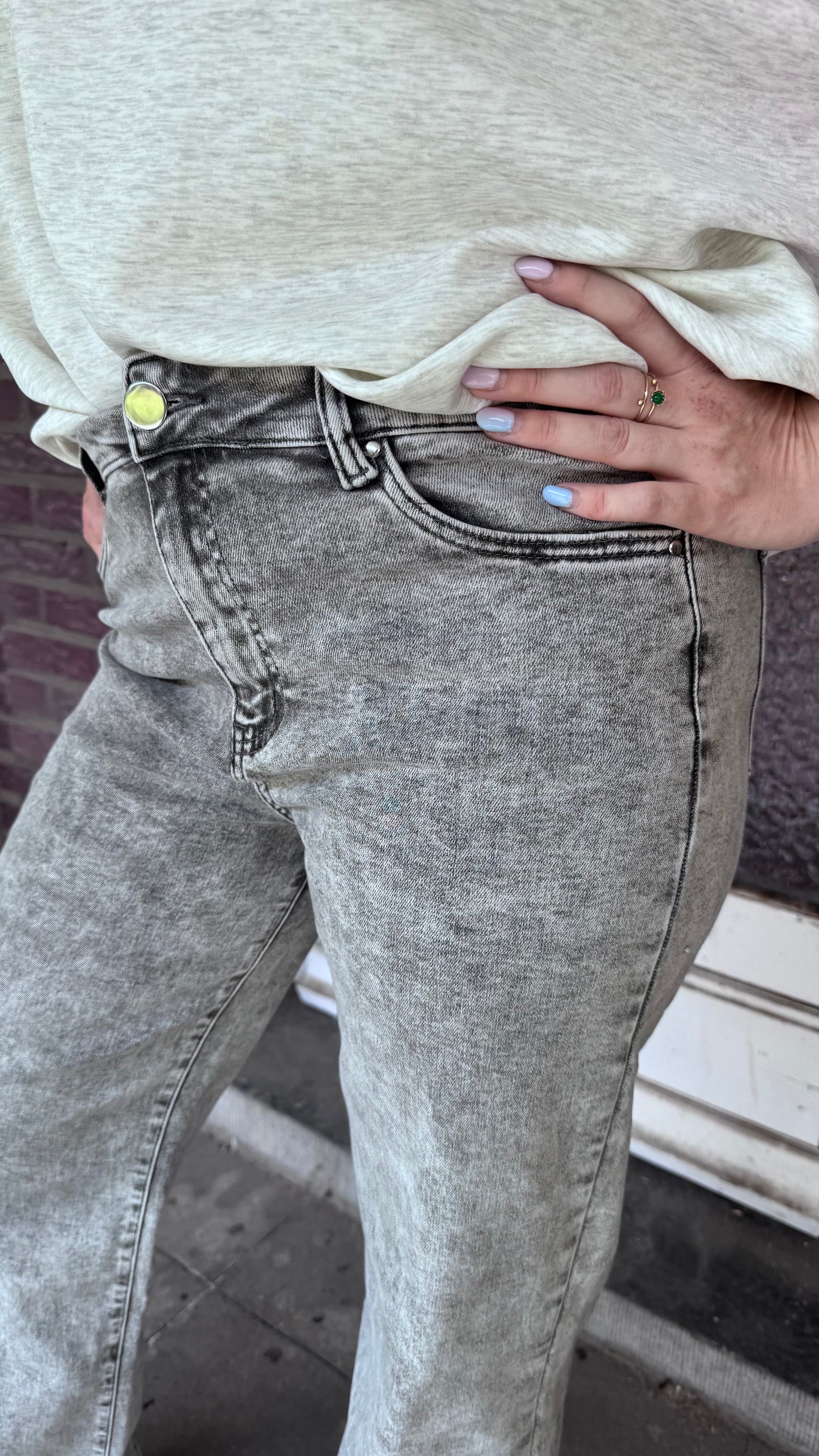 Jean jeans - grijs