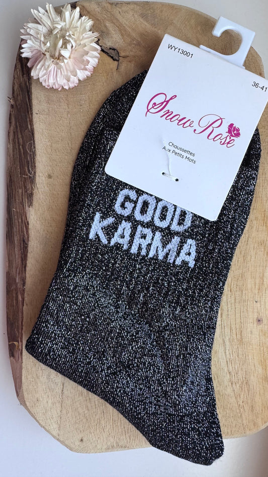 Quote sokken: Good karma