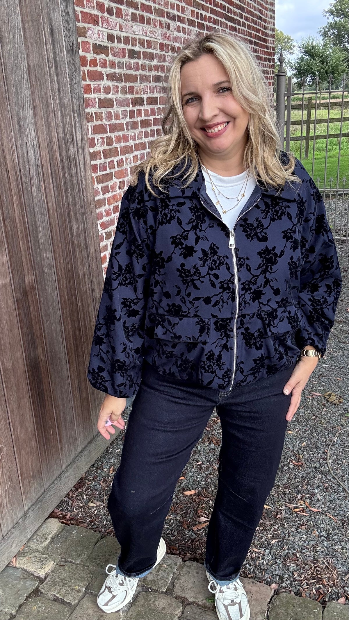 Royal rebel bomber - Donkerblauw