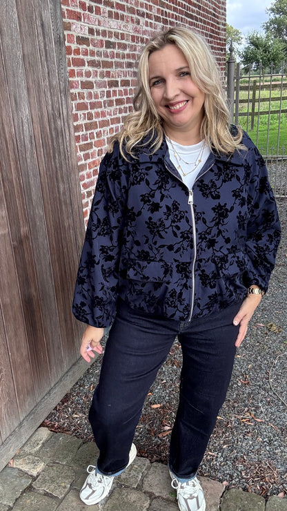 Royal rebel bomber - Donkerblauw