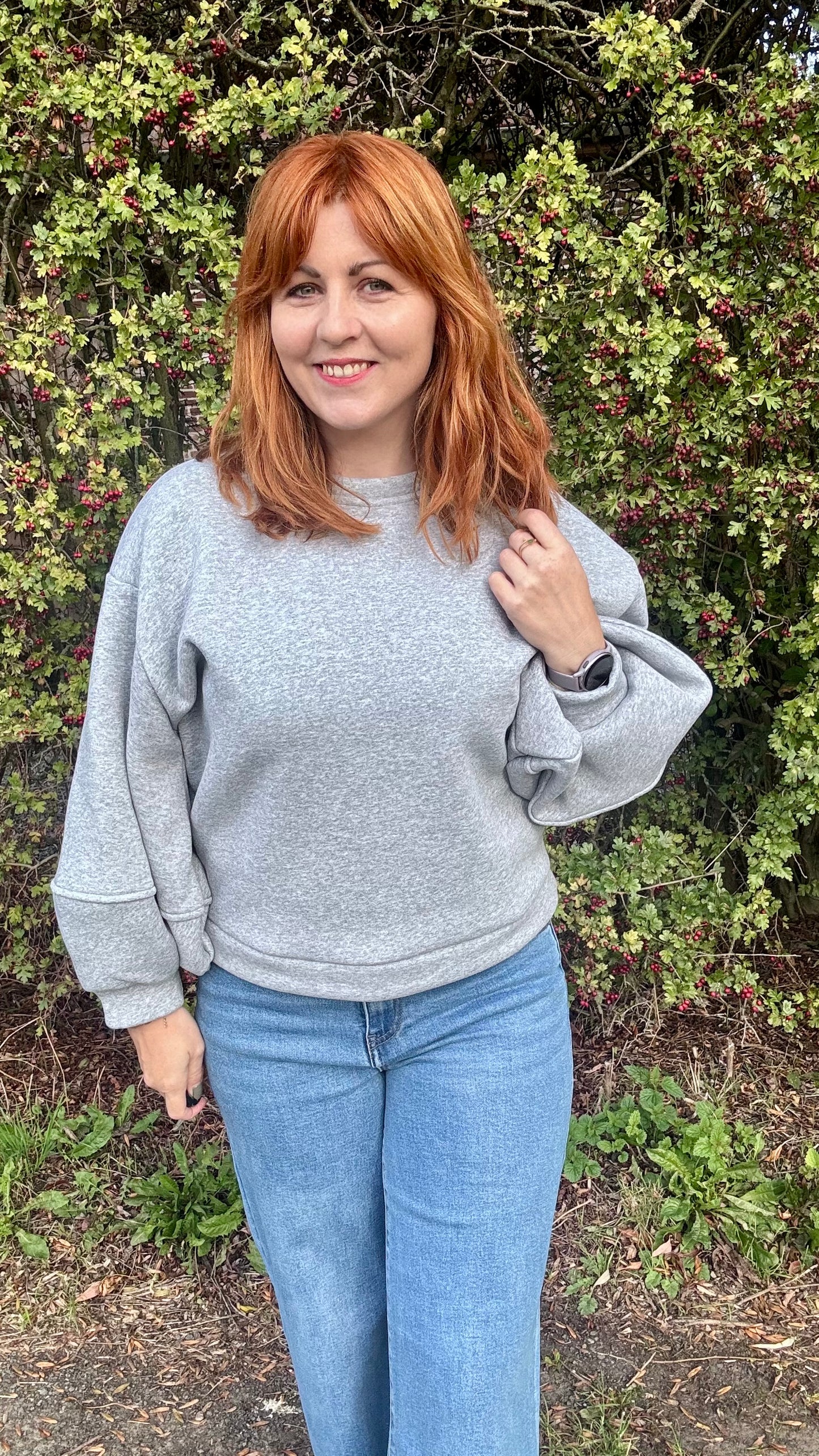 Leyla sweater - Grijs