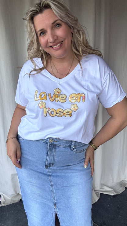 Shirt - La vie en rose