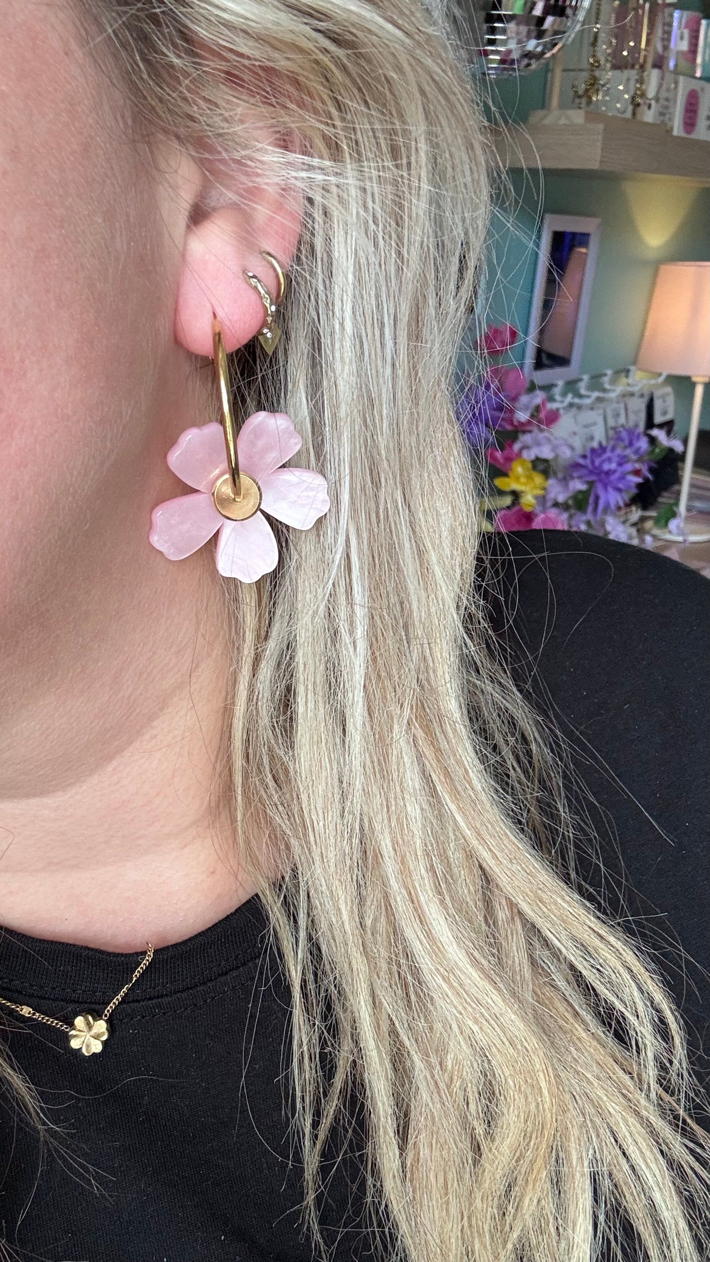 Vacay flowers oorbellen