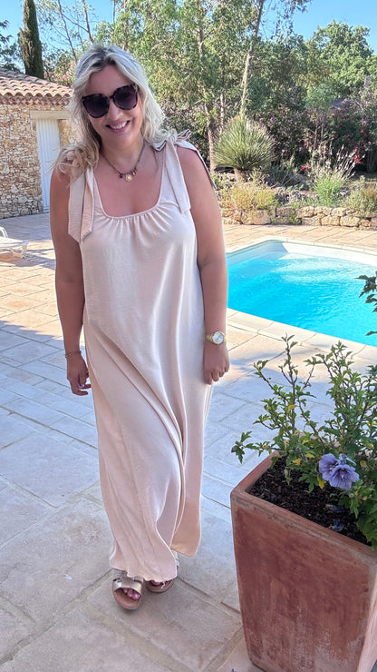 Flow dress - Crème